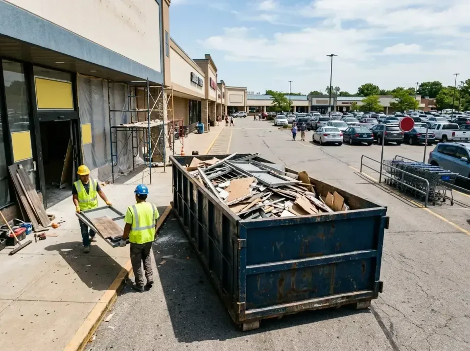 retail-store-renovation-debris-003 — frequently asked questions, Roll-off Dumpster Rentals in West Bend, WI